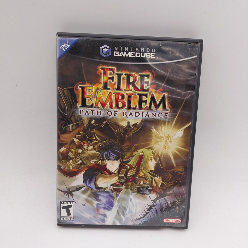 Fire Emblem Path of Radiance Nintendo GameCube GC 2005 Case & Game Clean Disc